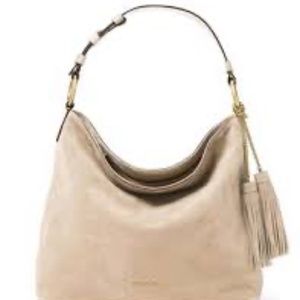 Michael KORS Elyse Suede Shoulder Hobo Bag